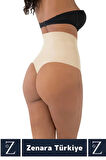 Gündelik İz İç Göstermez Kaymaz Vücut Sıkılaştıran İncelten Toparlayan LAZER KESİM String Korse