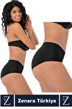 Gündelik İz Göstermez Vücut Sıkılaştıran İncelten Toparlayan Lazer Kesim Dikişsiz Bato Külot Korse