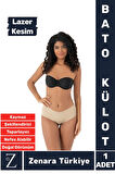 Gündelik İz Göstermez Vücut Sıkılaştıran İncelten Toparlayan Lazer Kesim Dikişsiz Bato Külot Korse