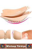 İz Bırakmaz Kaymaz Göğüs Dikleştiren Dolgun Gösteren Toparlayan Göğüs Ucu Kapatıcı Yapışkan SÜTYEN