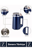 Ergonomik Tutma Saplı Kolay Temizlenir Tek Tuş Bas Çalıştır Kuruyemiş Baharat Kahve Öğütücü 500 ML