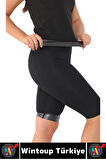 Günlük Spor Kullanım Terleme Hızlandıran Rahat Destekleyici TERMAL SAUNA ŞORT ATLET TAKIM