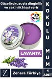 Özel Metal Kutu Arınma Huzur Meditasyon Yoga Esans Sakinlik Veren Dekoratif Oda Kokusu Mum 120 Gram