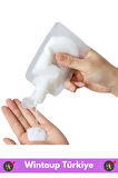 Seyahat Tipi Çanta Boy Sızdırmaz Yıkanıp Tekrar Kullanılabilir Krem Losyon Şampuan Kabı 100 Ml 10 Ad