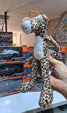 30 cm Asılabilir Elleri Vantuzlu Oyuncak Peluş Leopar 