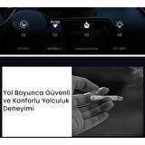 Coofbe Premium Car Ashtray Led Işıklı Taşınabilir Kapaklı Araba Küllük Kül Tablası Yıkanabilir Küllük