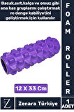Fitness Aerobik Denge Stabilite Kas Esnekliği Denge Geliştirici Kadın Erkek Spor Foam Roller 33 Cm
