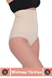 Özel Üretim Vücut Şekillendirici Beden Küçülten Toparlayıcı Ağraflı Yüksek Bel Slip Korse