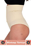 Özel Üretim Vücut Şekillendirici Beden Küçülten Toparlayıcı Ağraflı Yüksek Bel Slip Korse