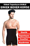 Özel Üretim Göbek Kalça Toparlayıcı Sıkılaştırıcı Bel Düzleştirici İnceltici Erkek Duble Boxer Korse