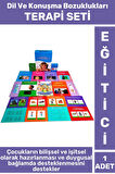 Eğitici Çocuk Dil Konuşma Bilgisi Bilişsel Beceri Geliştirici DİL VE KONUŞMA BOZUKLUKLARI TERAPİ SET