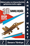 Premium Görsel Zeka El Becerisi Geliştirici Boyanabilir Puzzle Oyun Dekoratif Demonte Ahşap 3D Maket
