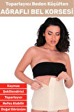 Özel Üretim Vücut Şekillendirici Beden Küçülten Toparlayıcı Ağraflı Bel Korsesi