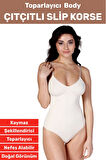 Özel Üretim İz İç Göstermez Kaymaz Sıkılaştırıcı İnceltici Çıtçıtlı Slip Body Korse
