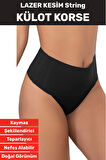 İz İç Göstermez Kaymaz Sıkılaştırıcı Toparlayıcı Vücut Şekillendirici LAZER KESİM Külot korse