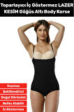 Özel Üretim İz İç Göstermez Kaymaz Sıkılaştırıcı Şekillendirici LAZER KESİM Gögüs Altı Body Korse