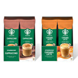 Starbucks Premium Serisi 2 x 10 lu / Caramel Latte - Cappuccino