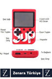 Taşınabilir USB Şarjlı Çift Oyunculu Mario Street Fighter Nostalji Retro 400 Oyunlu Mini El Atarisi