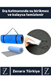 Özel Üretim Kompakt Taşıma Askılı Çift Taraflı Su Geçirmez Kamp Uyku Minder Yoga Pilates Matı 16 Mm