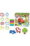 Oyuncak 3d Çiftlik Hamur 3d Hayvanlar 624 Gr Set