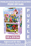 Premium Seri Eğlenceli El Göz Koordinasyon Beceri Geliştirici Çocuk 2X50 Parça PUZZLE PERİ DİYARI
