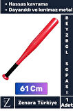 Premium Yüksek Kaliteli Kırılmaz Hassas Kavrama Kabiliyeti Metal Baseboll Beyzbol Sopası 61 Cm