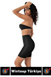 Özel Üretim İz İç Göstermez Kaymaz Sıkılaştırıcı Vücut Şekillendirici LAZER KESİM Paçalı Korse