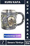 Premium Dekoratif Hediyelik Genç Yetişkin Eğlenceli Tasarım Figür Paslanmaz Çelik Kupa Bardak