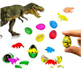 Suda Büyüyen Dinazor Yumurtası Küçük Dinozor Yumurtası - 6 Adet 