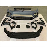 Volkswagen Golf 7 Uyumlu Golf 7.5 R Ön Tampon Panjur Seti