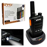GYQ Q-75 Pmr Tekli El Telsizi Şarjlı Fenerli