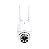 Hello WS-Q208X 8 MP iCSee Program Destekli Wifi İp Kamera Gece Görüşlü İç Dış Mekan Kamera Ful HD Görüntü
