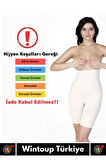 Özel Lazer Kesim İz Göstermez Toparlayıcı Askılı Çıtçıtlı Push UP Slip Body Zıbın Korse