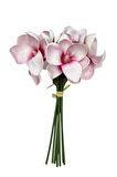 Yapay Çiçek Manolya Letex Eva Magnolia 33cm Pembe Koyu
