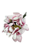 Yapay Çiçek Manolya Letex Eva Magnolia 33cm Pembe Koyu