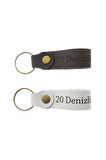 20 Denizli Yazılı İkili Set Deri Anahtarlık