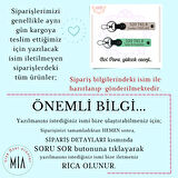 Sarı-Pembe, Kişiselleşmiş 2'li Anahtarlık Set, Enerji Dolu Özel Hediye, 520 741 8 Bolluk Ve Huzur