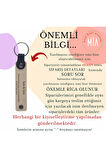 Açık Kahverengi & Siyah, Yıl Sonu Etkinliklerinde Hatıra, 52'li Set, İsme Özel Yazılı Anahtarlık