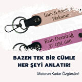 Ekiplere Özel Hediyelik Set, İsim Ve Plaka Yazılabilen x2'li Anahtarlık, Kül Gri-Kahve-Syh