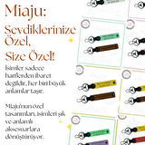 Sade Zarafet Arayanlara – Kişiye Özel Plaka & İsimli Deri Anahtarlıklar, Yeşil-Pembe-Ysl