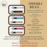 Babalar Günü İçin Özel – Kişisel İsimli 2’li Anahtarlık Seti, Koyu Kahve