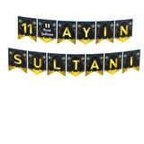 190 cm 11 Ayın Sultanı Banner + Led - Ramazan Banner - Hoşgeldin Ramazan Banner Ramazan Süsleri