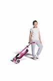  Globber Scooter Elite Deluxe Işıklı Pembe