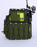 FUBELO CHAP YESIL BALIKÇI ÇANTASI (60LT)