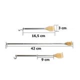 Pratik Uzayabilen Teleskopik Sırt Kaşıma Aleti - Sırt Kaşıyıcı - Sırt Masajı (16,5 -  42 cm)