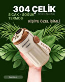 304 Çelik Sıcak - Soğuk Kişiye Özel Termos