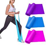 Plates Jimnastik Topu Egzersiz 65 cm Pilates Topu - Plates Bandı - Atlama İpi + Pompa Hediye