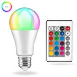 Renk Değiştiren Led Ampul - Dimmerli 9w Rgb - Uzaktan Kumandalı Led Ampul Renkli Ampül