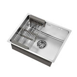 Fleko Lotus Inox 50.40 Petek Dokulu Paslanmaz Çelik Mutfak Eviyesi