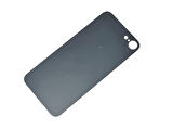 Tkgz İPhone 8 Arka Pil Batarya Kapağı (CAM) SİYAH